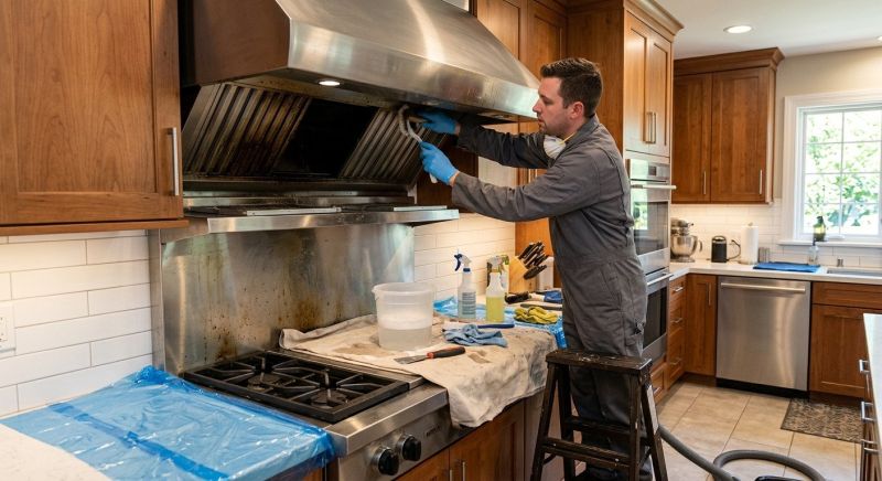 Commercial Kitchen Hood Cleaning In Madison